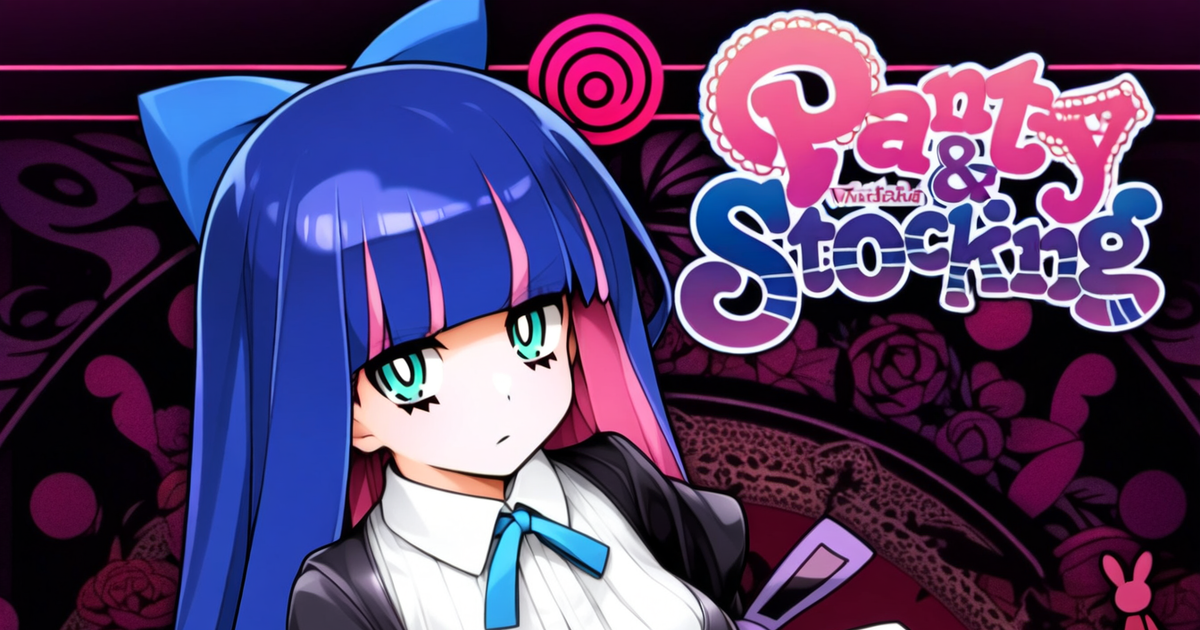 【『パンティ&ストッキングwithガーターベルト 』 】コスプレ衣装