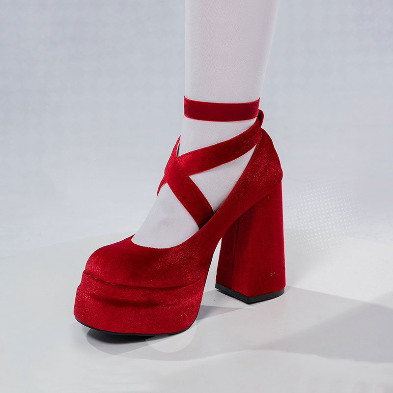 【しゅごキャラ! 日奈森あむ ほしな歌唄 コスプレ靴 オーダーメイド ハイヒール 撮影 】